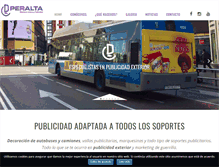 Tablet Screenshot of peralta-mobu.com